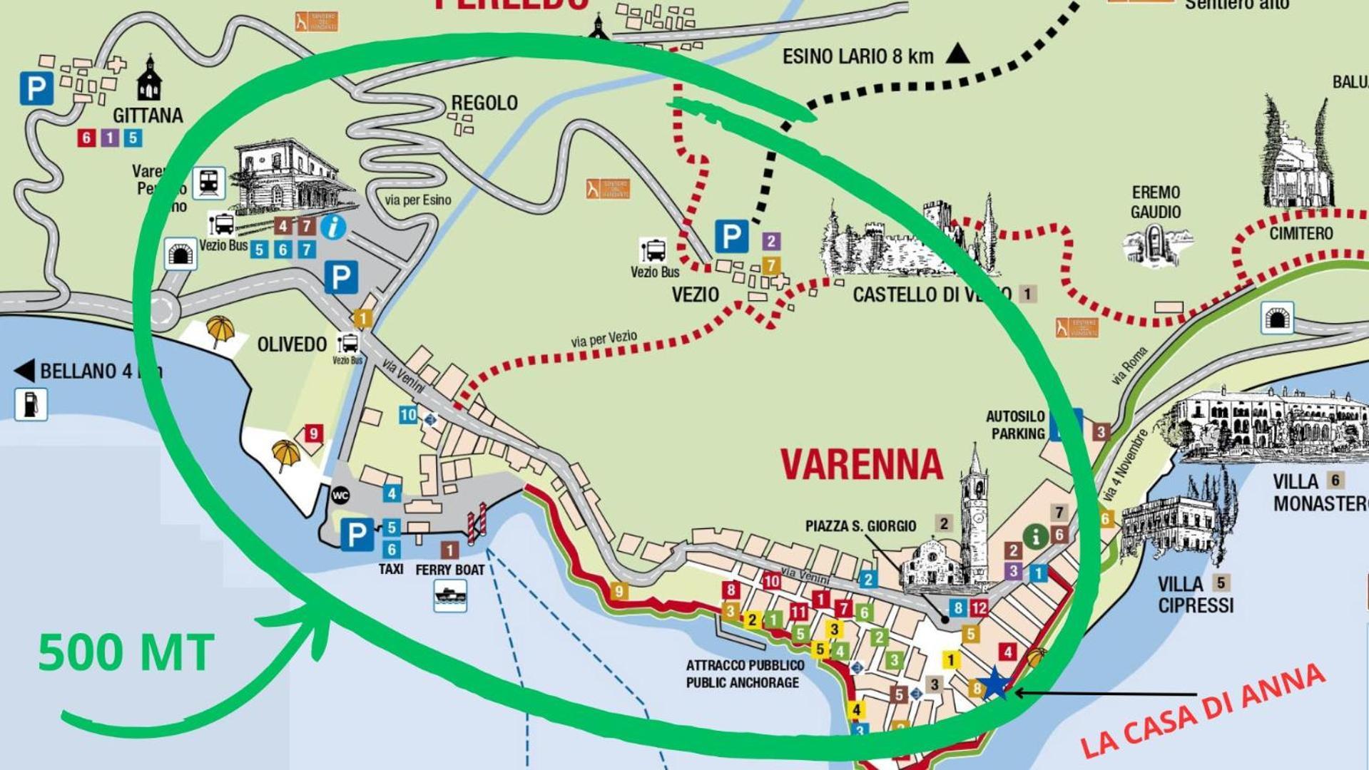 Appartamento La Casa Di Anna Varenna Esterno foto